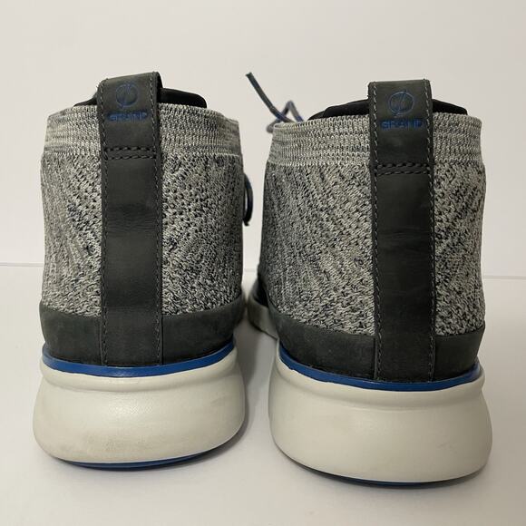 Cole Haan 2.Zerogrand Stitchlite Chukka Boots Men’s 11.5 M c30293 Grey Blue EUC - Picture 4 of 12